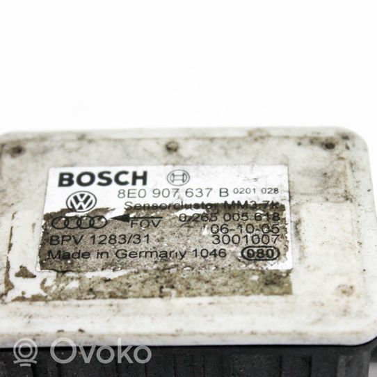 Audi A4 S4 B7 8E 8H Acceleration sensor 8E0907637B