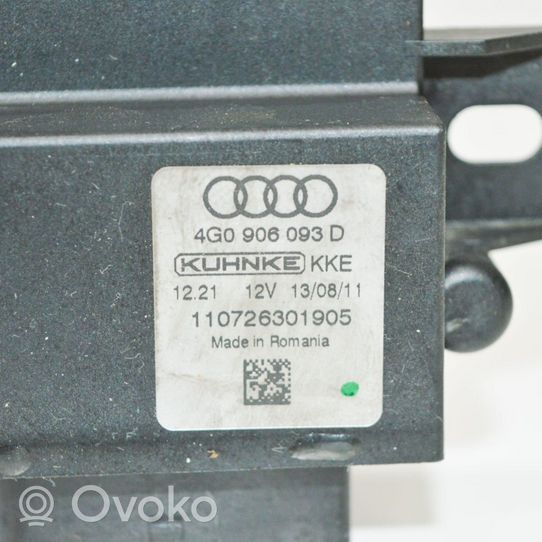 Audi A4 S4 B8 8K Polttoaineen ruiskutuspumpun ohjainlaite/moduuli 4G0906093D