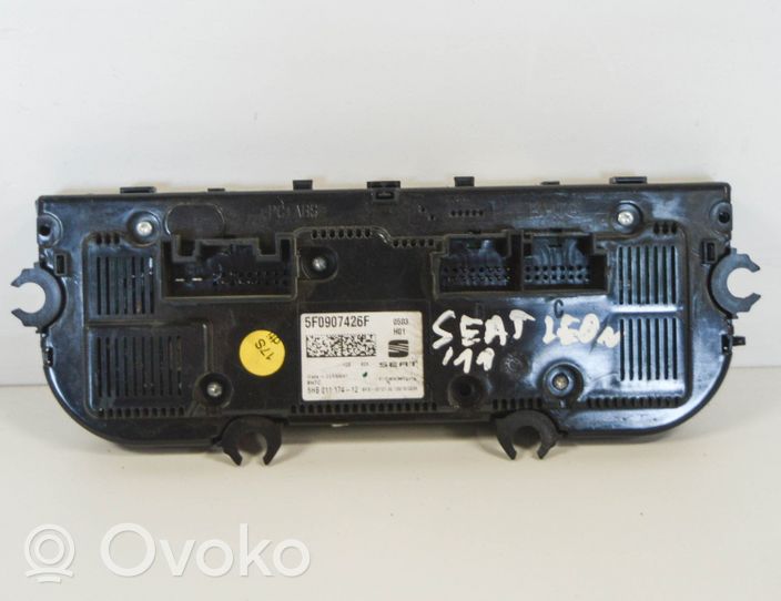 Seat Leon (1P) Salono ventiliatoriaus reguliavimo jungtukas 5F0907426F