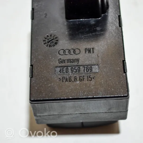 Audi A8 S8 D3 4E Altri interruttori/pulsanti/cambi 4E0959769