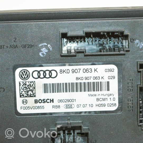 Audi A4 S4 B8 8K Modulo di controllo del corpo centrale 8K0907063K