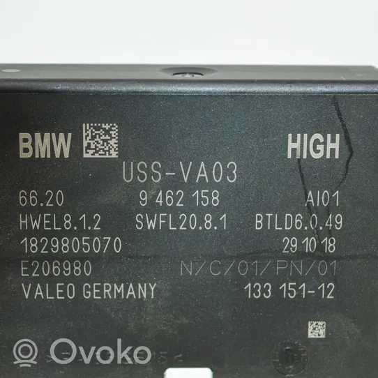 BMW 5 G30 G31 Sterownik / Moduł parkowania PDC 9462158