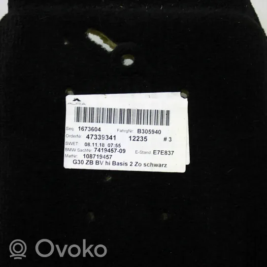 BMW 5 G30 G31 Tappeto per interni 7419457