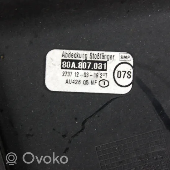 Audi Q5 SQ5 Radiatorių apdaila 80A807031