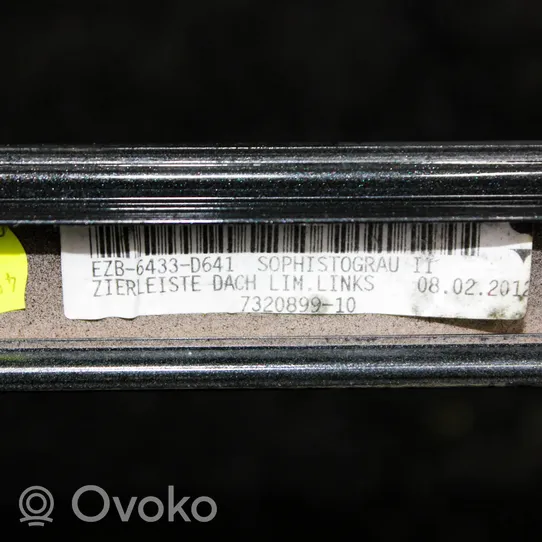 BMW 5 F10 F11 Dekoratīva jumta lenta – "moldings" 7320899