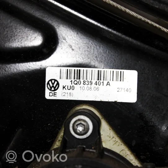 Volkswagen Eos Elektryczny podnośnik szyby drzwi tylnych 1Q0959703