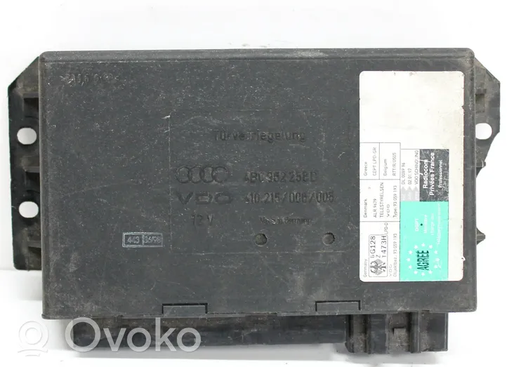 Audi A6 S6 C5 4B Module de contrôle carrosserie centrale 4B0962258D