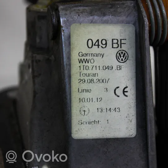 Volkswagen Caddy Sélecteur / levier de vitesse 1T0711049BF