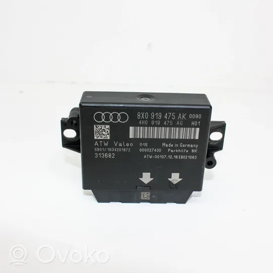 Audi Q3 8U Pysäköintitutkan (PCD) ohjainlaite/moduuli 8X0919475AK