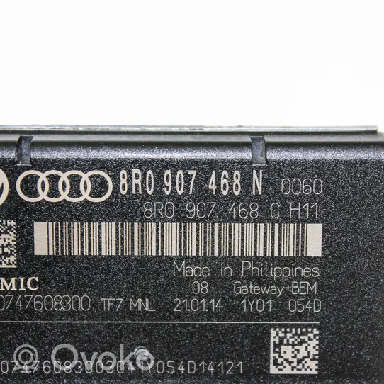 Audi A4 S4 B8 8K Module de passerelle 8R0907468N