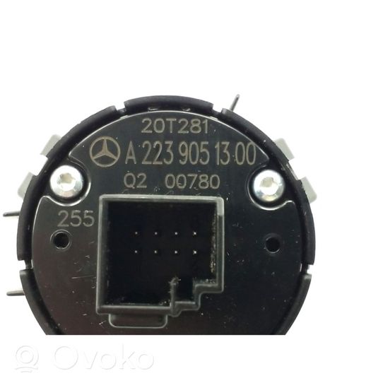 Mercedes-Benz S W223 Bouton poussoir de démarrage du moteur A2239051300