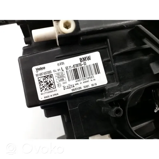 BMW 4 F32 F33 Lampa przednia 8738705