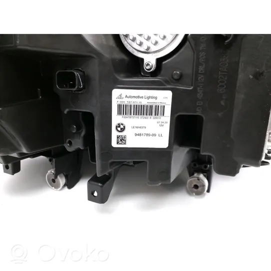 BMW X5 G05 Priekšējo lukturu komplekts 9481789