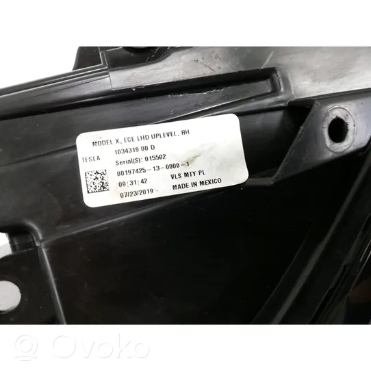 Tesla Model X Set di fari/fanali 103431800B