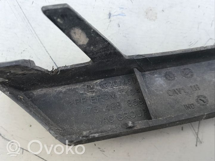 Opel Meriva B Moulure de pare-chocs avant 13267450