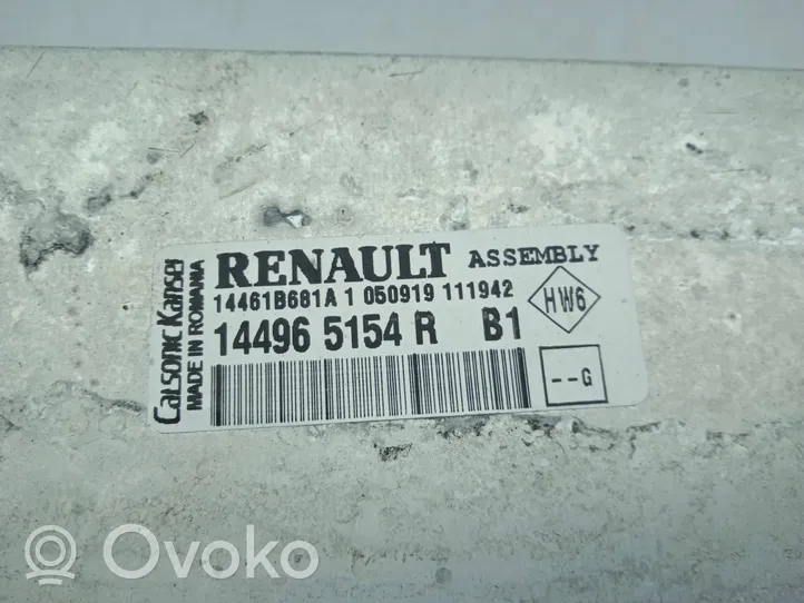 Renault Captur Chłodnica powietrza doładowującego / Intercooler 144965154R