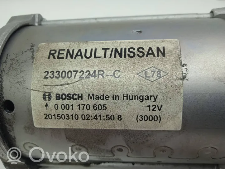 Nissan Qashqai Käynnistysmoottori 233007224R