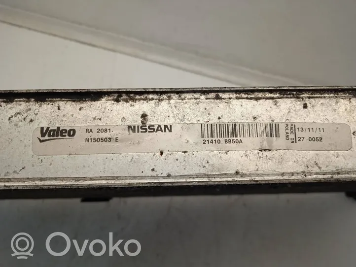 Nissan Qashqai Radiateur de refroidissement 21410BB50A