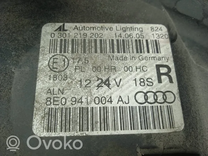 Audi A4 Allroad Lampa przednia 8E0941004AJ