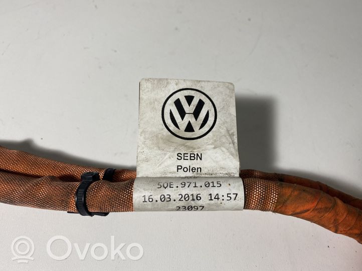Volkswagen Golf VII Inna wiązka przewodów / kabli 5QE971015