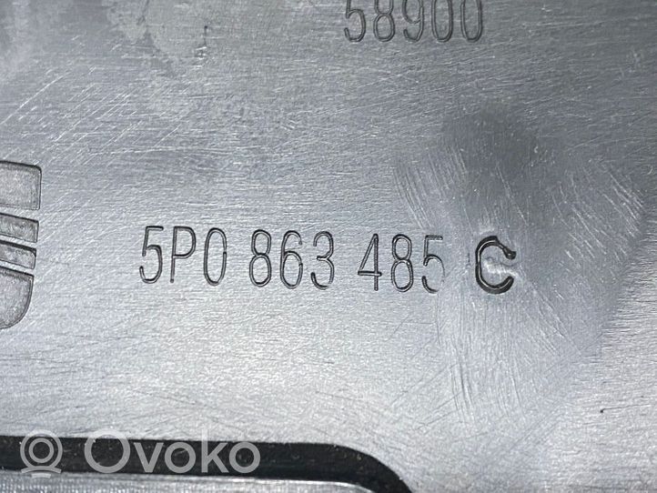 Seat Altea Bagāžnieka sliekšņa dekoratīvā apdare 5P0863485C