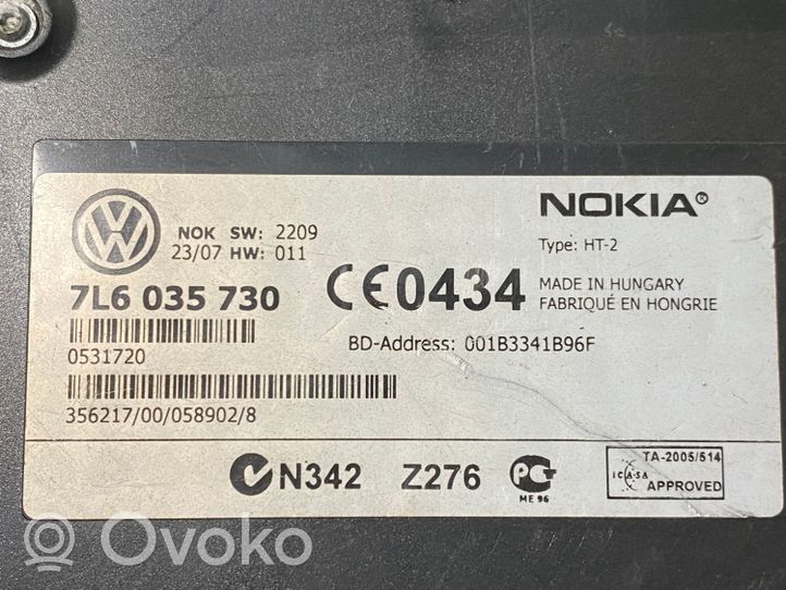 Volkswagen Touareg I Bluetoothin ohjainlaite/moduuli 7L6035730