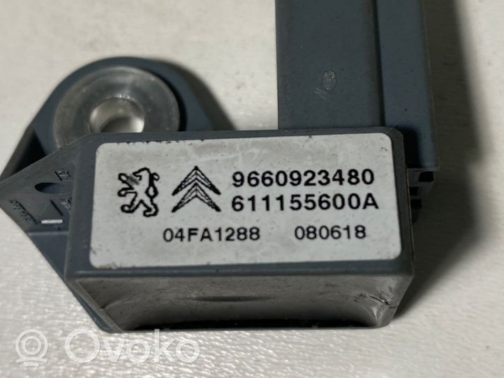 Citroen C5 Capteur de collision / impact de déploiement d'airbag 9660923480