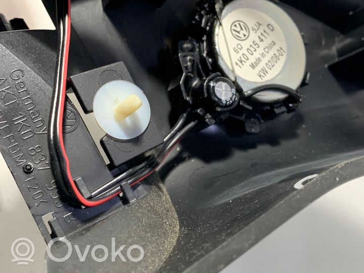 Volkswagen Golf V Altavoz de alta frecuencia en la puerta delantera 1K0837993B