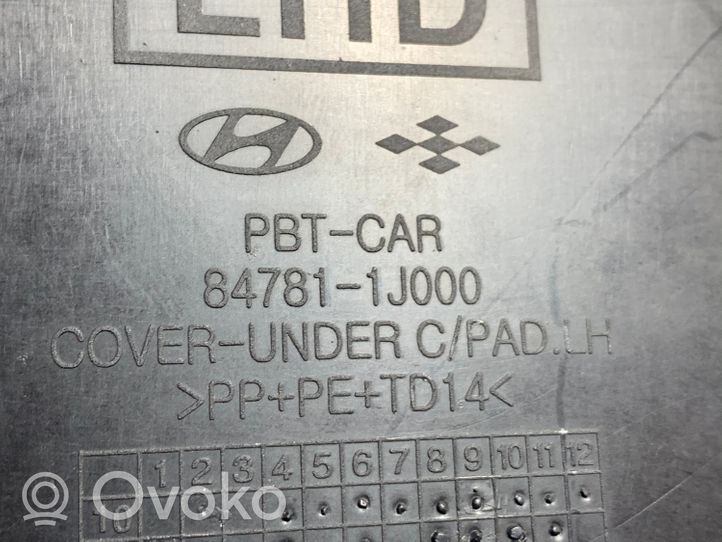 Hyundai i20 (PB PBT) Panelės apdailos skydas (apatinis) 847811J000