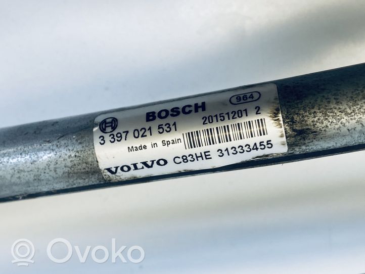 Volvo XC60 Mechanizm i silniczek wycieraczek szyby przedniej / czołowej 3397021531