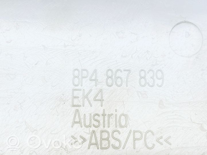 Audi A3 S3 A3 Sportback 8P Потолок крышка 8P4867839