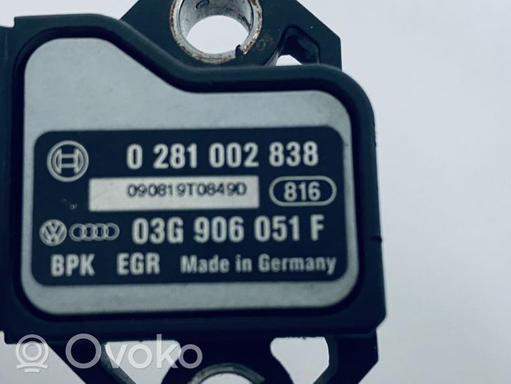 Volkswagen Jetta V Air pressure sensor 03G906051F