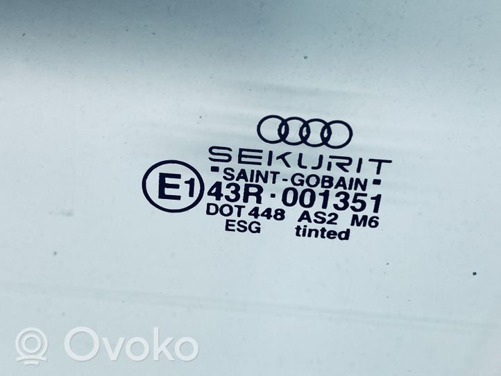 Audi A2 Etuoven ikkunalasi, neliovinen malli 8Z0845201