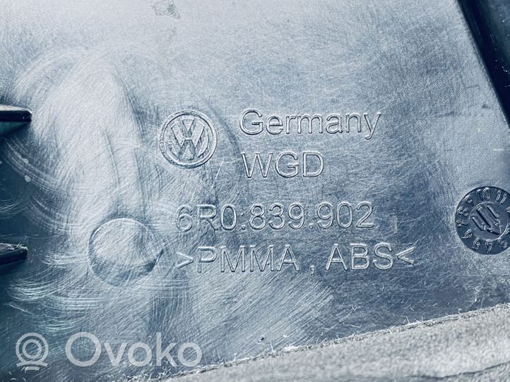 Volkswagen Polo V 6R Galinių durų stiklo apdaila 6R0839902
