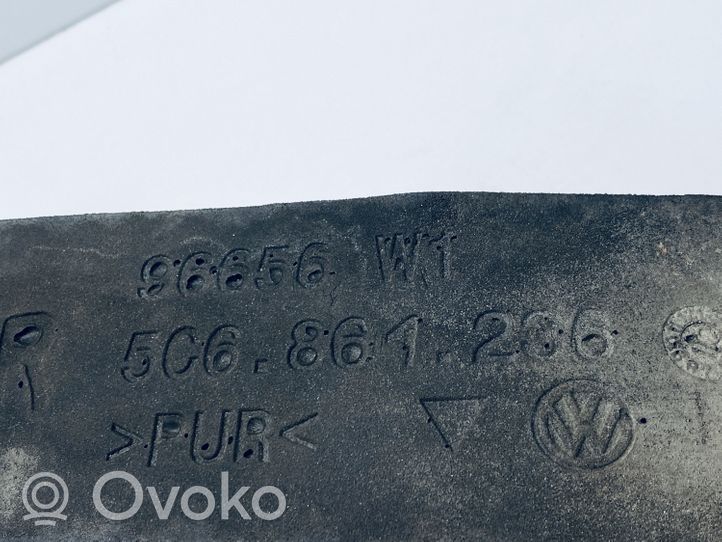 Volkswagen Jetta VI Dämpfung Schaumstoff Kotflügel 5C6861236