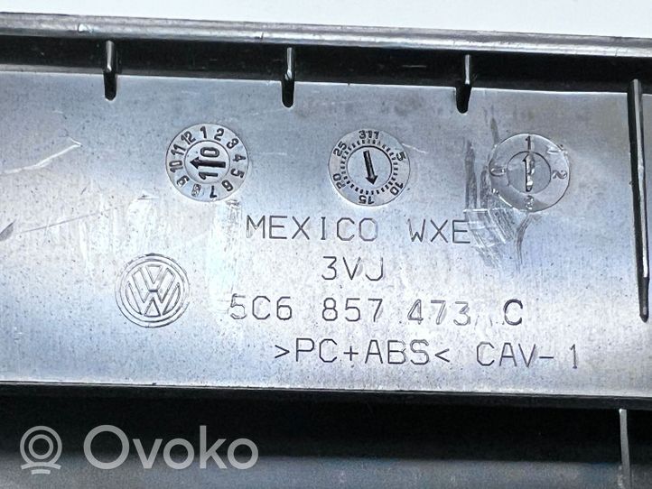Volkswagen Jetta VI Dysze / Kratki środkowego nawiewu deski rozdzielczej 5C6857473C