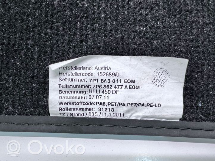 Volkswagen Touareg II Kit tapis de sol auto 7P1863011A