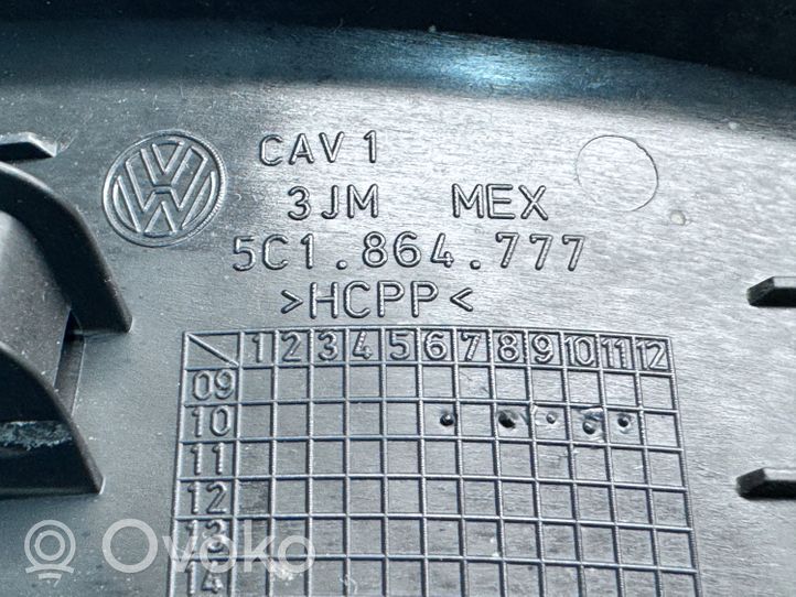 Volkswagen Jetta VI Foot rest pad/dead pedal 5C1864777A