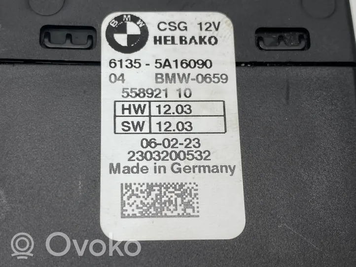 BMW X5 G05 Sterownik / Moduł pompy wtryskowej 61355A16090