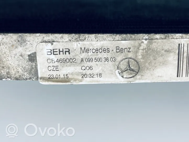 Mercedes-Benz S W222 Jäähdyttimen lauhdutin A0995003603