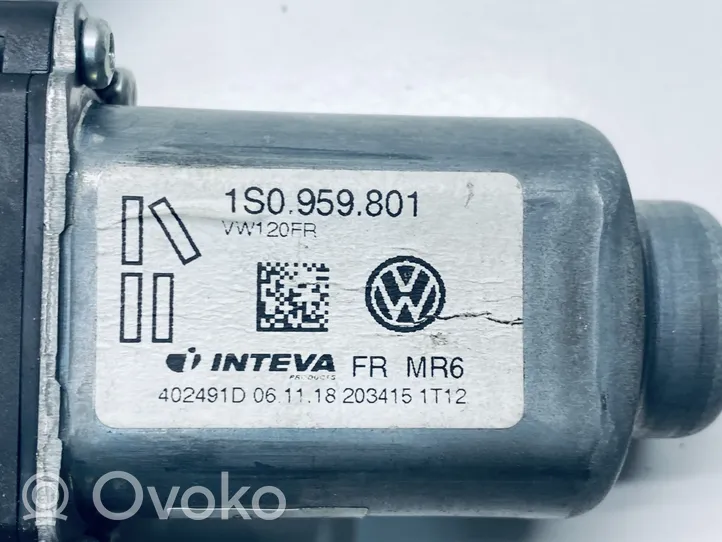 Volkswagen e-Up Silniczek podnośnika szyby drzwi przednich 1S0959801