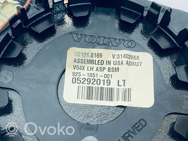 Volvo V60 стекло зеркало 31402868