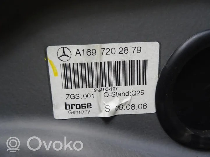 Mercedes-Benz A W169 Takaikkunan nostomekanismi ilman moottoria 1697303479