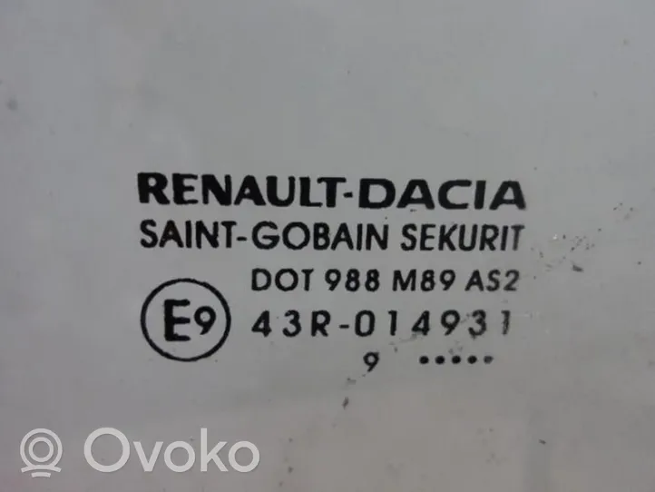 Dacia Lodgy Pagrindinis priekinių durų stiklas (keturdurio) 803001762R
