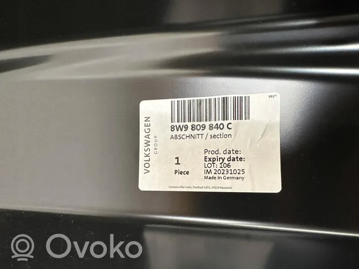 Audi A4 S4 B9 Słupek środkowy 8W9809840C