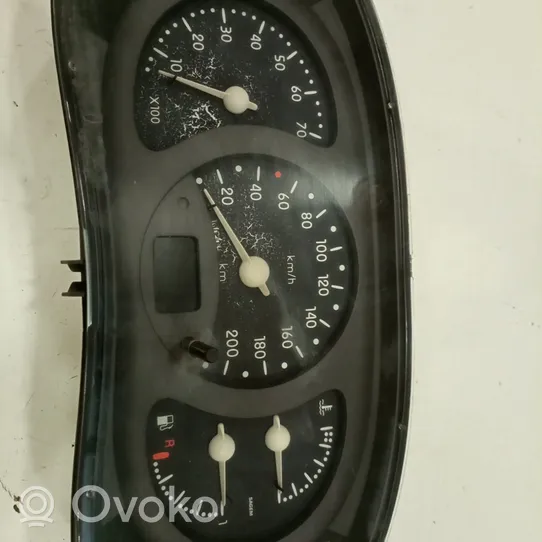 Renault Clio II Compteur de vitesse tableau de bord 