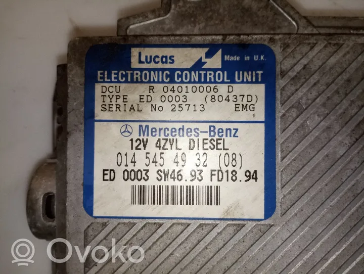 Mercedes-Benz C W202 Calculateur moteur ECU 