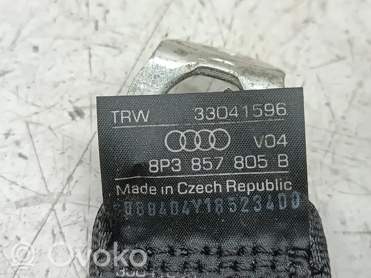 Audi A3 S3 8P Ceinture de sécurité (3ème rang) 