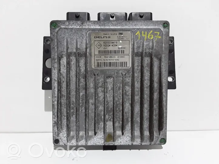 Renault Megane II Sterownik / Moduł ECU 