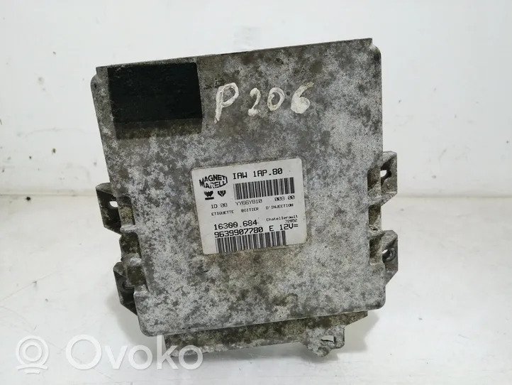 Peugeot 206 Sterownik / Moduł ECU 